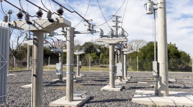 La nueva estación transformadora optimizará el suministro de energía en Punta Indio