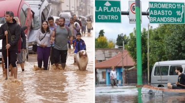 El porqué de la trágica inundación en Valencia: ¿Es comparable con la sufrida en La Plata?