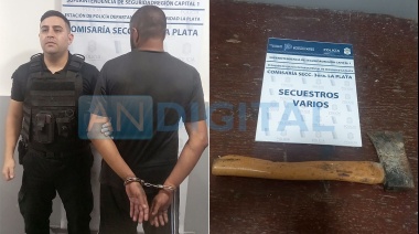 Detienen a femicidia que atacó con un hacha y persiguió a su pareja hasta el UPA de Los Hornos