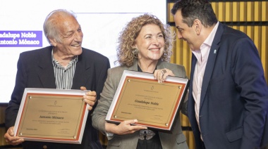 Distinción a los fundadores del Teatro del Picadero