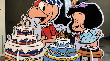 Condorito y Mafalda, dos potencias se saludan a 40 años del Tratado de Paz