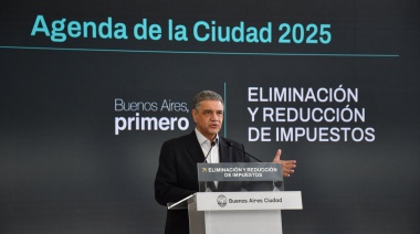 Jorge Macri anunció quita y reducción de impuestos para jubilados, comerciantes y monotributistas