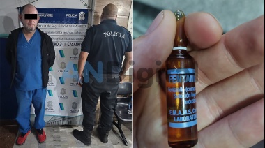 Cayó ambulanciero que se robó ampollas de fentanilo de un hospital de La Matanza