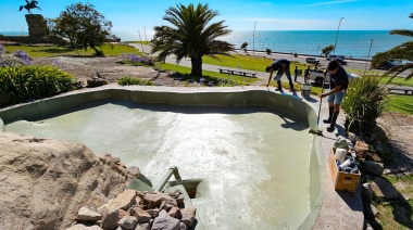 Avanzan las obras de recuperación del Parque San Martín de Mar del Plata