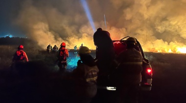 Temporada alta de incendios: el turno de la Reserva de Punta Lara