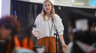 Clara Muzzio abogó por aulas “llenas de chicos y de futuro”