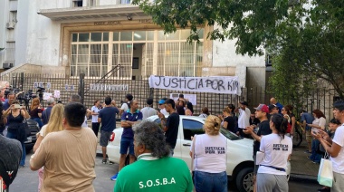 Asesinato de Kim: reclamo de justicia frente a Tribunales