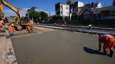 Avanzan los trabajos en obras viales de Lomas de Zamora y Quilmes