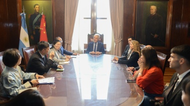 La Plata: Alak se reunió con autoridades de Shanghai para fortalecer el desarrollo productivo y comercial