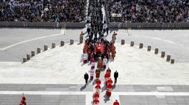 El féretro del Papa Francisco ya se encuentra en la Basílica vaticana