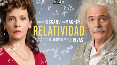 Luis Machín le pone el cuerpo a Einsten: se viene “Relatividad”