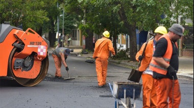 Sigue el plan de bacheo en La Plata y el Municipio desarrolla tareas en más de 160 cuadras