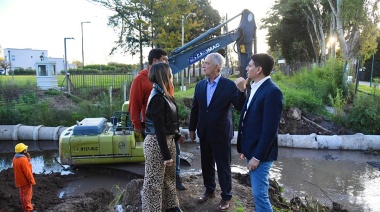 Se activó el plan de obras públicas para Gorina