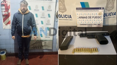 Martilló el arma y amenazó de muerte a un chico porque tenía la música alta: Detenido