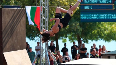 La joven lobense que brilla en el parkour y se ilusiona con los World Games