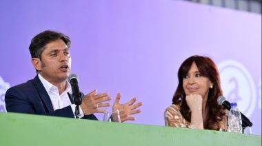 Kicillof sobre la condena a Cristina: “Un final anunciado tras años de persecución”