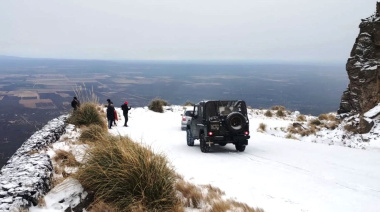 El invierno blanco renueva la magia serrana de San Luis