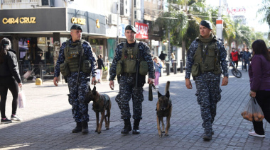 En La Matanza entrenan cachorros para patrullar espacios verdes y corredores escolares