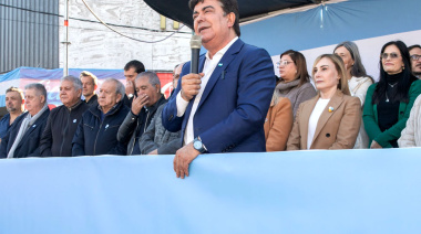 Espinoza llamó a “transformar la desesperanza en alegría”