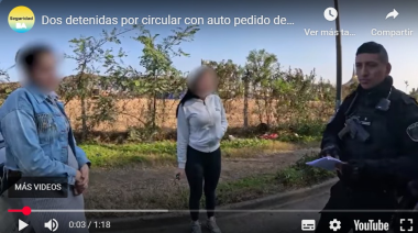 Dos mujeres quedaron detenidas por intentar coimear a la Policía