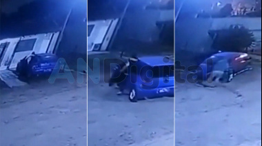 Insólito robo en La Plata: Empujaron un auto dos cuadras antes de encenderlo