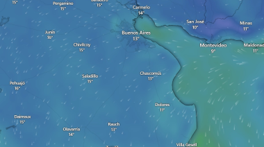 Alerta por ciclogénesis: se esperan fuertes vientos y tormentas en el AMBA