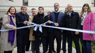 Kicillof puso en funcionamiento el primer centro de energías renovables de la Provincia