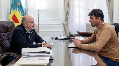 Guerrera recibió a Di Nucci, el primer candidato a concejal en General Pinto
