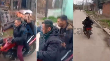 Colectivero encerró a dos motochorros que venían de robar en La Matanza