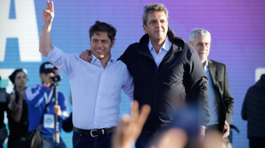 Kicillof y Massa lanzan "Fuerza Patria" con el lema "Sumar fuerzas"