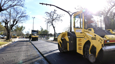 Comenzó al asfaltado de Diagonal 74, vía estratégica de ingreso a La Plata