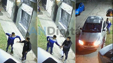 Un ladrón le robó el auto a un repartidor en 20 segundos en Merlo