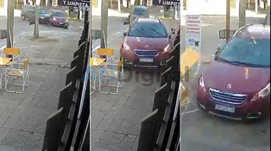 Robó un auto en Caseros y se subió a la vereda cuando escapaba, pero no mató a nadie