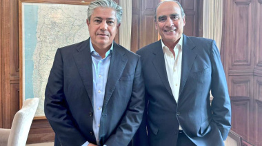 Gobernador colaboracionista pasó por la Rosada: “El diálogo es el camino”