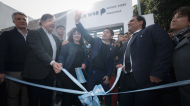 Kicillof y Katopodis llevaron la campaña antimotoriserra a la Primera Sección