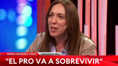 Vidal defendió el rol del PRO: “Hay más que pasta o pollo”