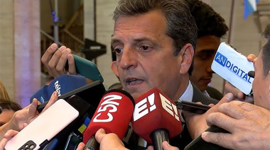 Massa habló de “lo único importante de todo este quilombo”