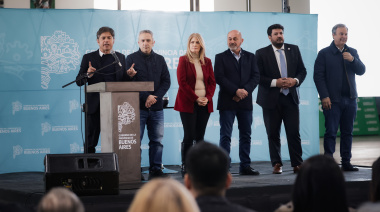 Lejos del “sálvese quien pueda”, Kicillof remarcó su “compromiso con la justicia social”