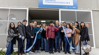Sileoni, Cascallares y Eichel inauguraron dos edificios escolares en Almirante Brown