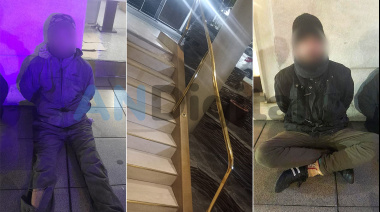 Los detuvieron cuando intentaban llevarse la baranda de un edificio en Recoleta