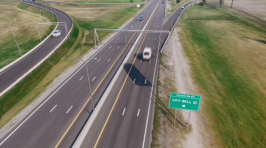 Alak anunció la nueva bajada City Bell de la Autopista Buenos Aires-La Plata