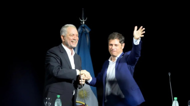 Alak presentó junto a Fuerza Patria la boleta electoral con el lema "Sigamos con obras"