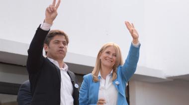 Magario convocó a “darle un escarmiento a Milei en las urnas”