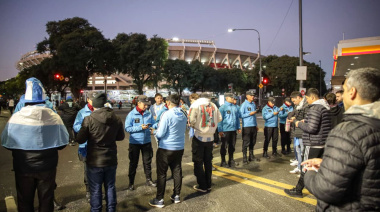 Más de mil policías afectados al operativo para Argentina-Venezuela