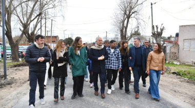 La Plata: los candidatos de Fuerza Patria iniciaron la maratón de obras