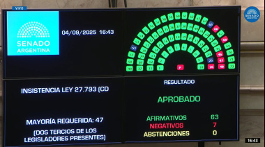 El Senado volteó el veto a la Emergencia en Discapacidad