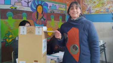 “Contra los corruptos y coimeros”, Del Plá votó en La Matanza