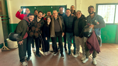 Voto Moreno y exclamó: “Los días más felices fueron, son y serán peronistas”
