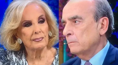 Fuertes reproches de Mirtha Legrand a Guillermo Francos por la crisis económica