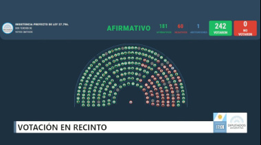 Diputados anuló los vetos de Milei y el debate pasa al Senado